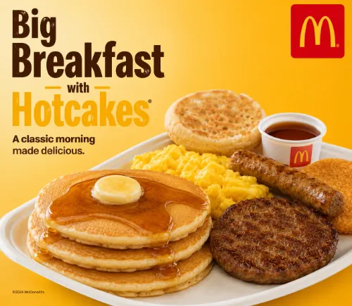 Big Breakfast with Hotcakes
